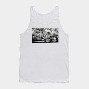 Live Oak Trees at Avery Island Infrared Tank Top